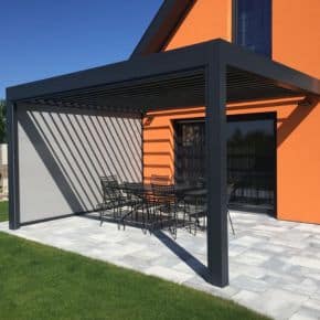 Entreprise-Pergola-adossée-aluminium-Morbihan-Maho
